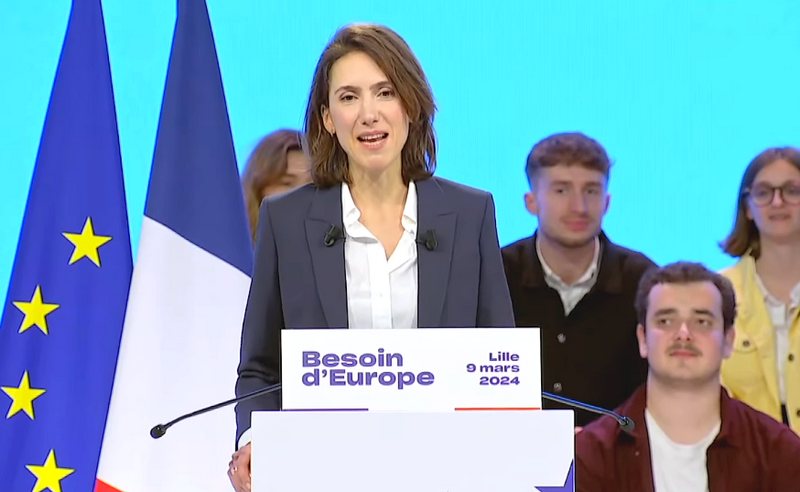 Élections européennes: le discours intégral de la tête de liste Renaissance, Valérie Hayer
