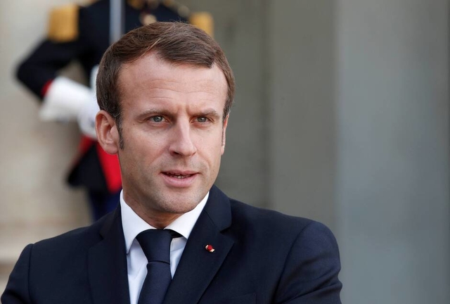 Pour Emmanuel Macron, il faut « clarifier maintenant quelles sont les finalités stratégique de l'Otan », | BENOIT TESSIER/REUTERS