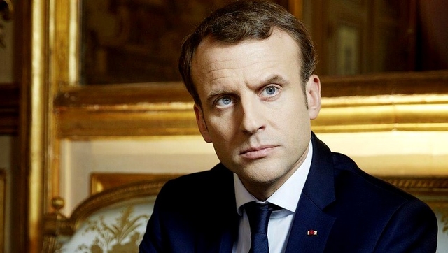 «Emmanuel Macron s'est rendu compte qu'il était son meilleur communicant», résume un proche. - Crédits photo : pascoandco.com/Ref: CRL0114771/Lea Crespi / Pasco Macron Elysée