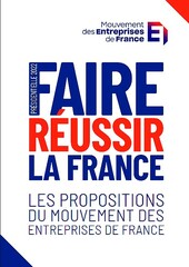 Propositions du Medef pour 2022