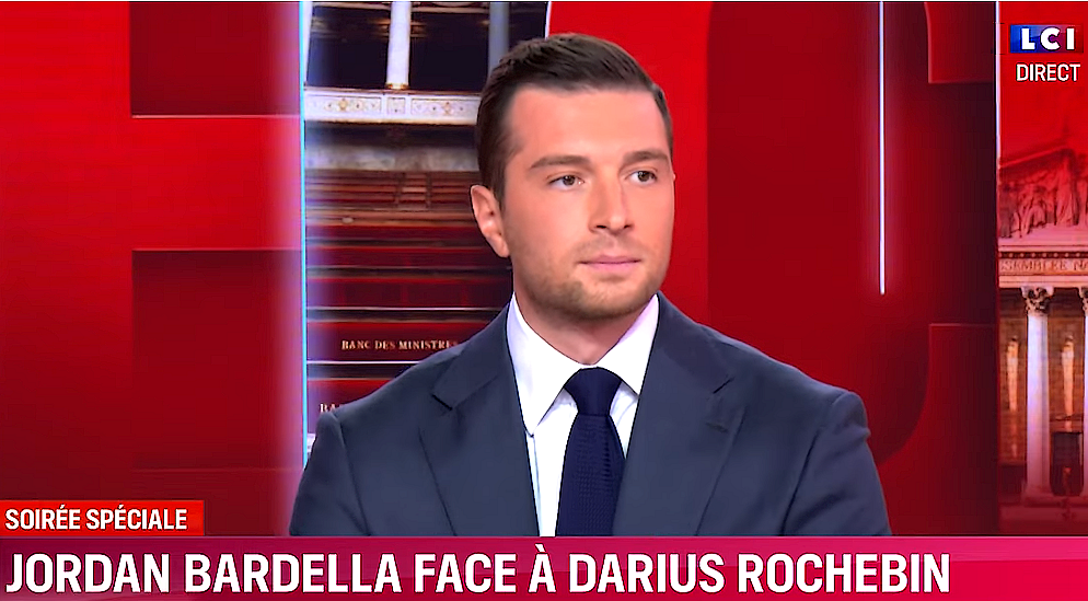 Censure, réforme des retraites, taxe Zucman… Jordan Bardella, invité de Darius Rochebin