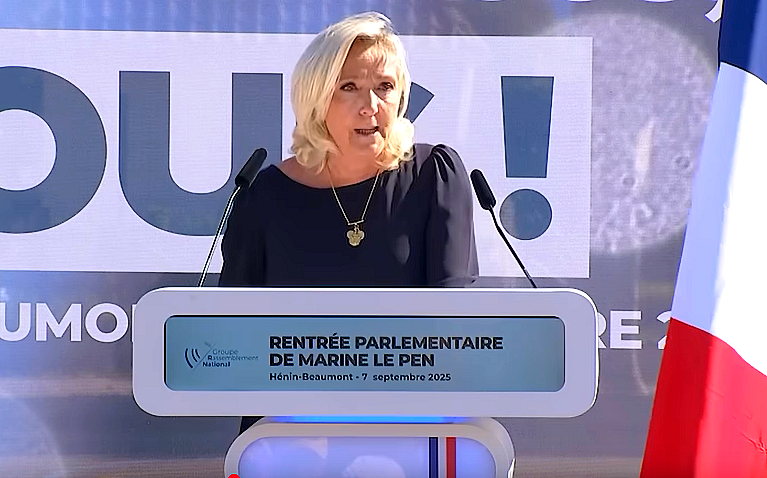 Rentrée parlementaire de Marine Le Pen : le discours en intégralité