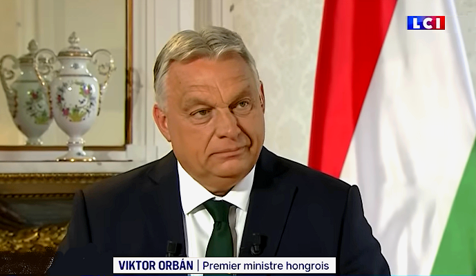 Viktor Orbàn invité de LCI : "les Russes sont incapables de vraiment attaquer l'OTAN"