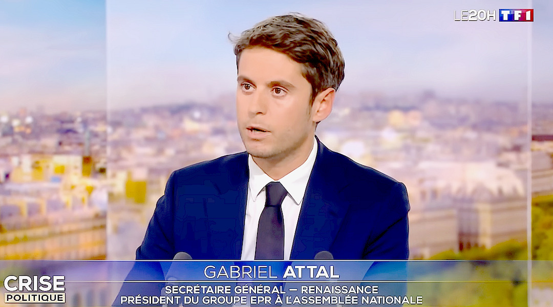 Démission de Sébastien Lecornu, crise politique, dissolution... Gabriel Attal invité du JT｜TF1 
