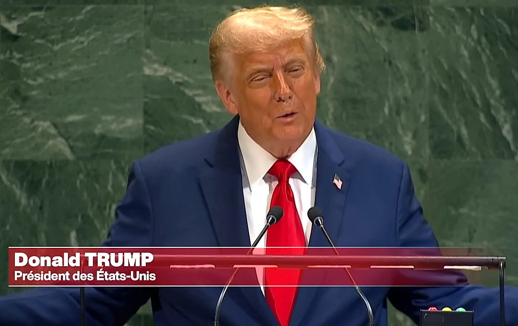Discours de Trump à la tribune de l'ONU