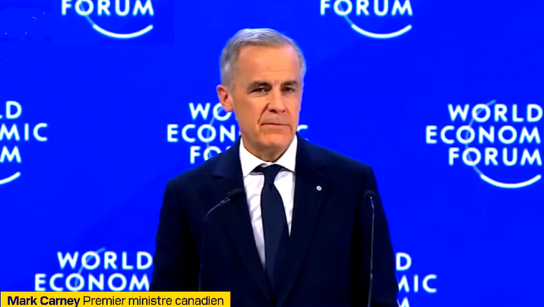 "La fin d'une fiction agréable": le discours du Premier ministre canadien Mark Carney à Davos