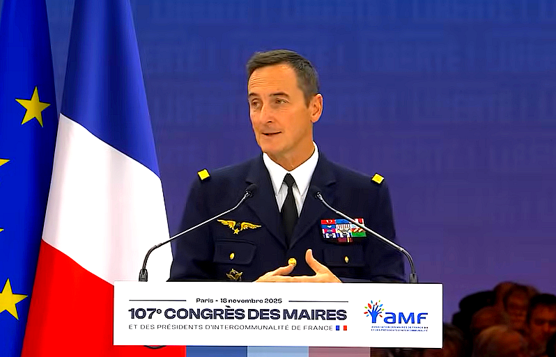 Convention des Maires de France : Intervention du général Fabien Mandon